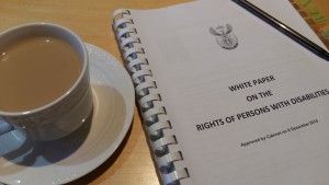 Photo of the White Paper on the Rights of Persons with Disabilities